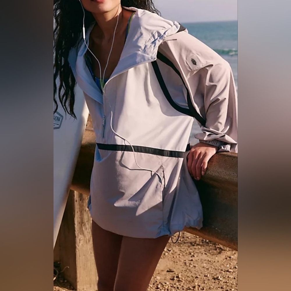 Free People Like The Wind Colorblock Jacket - Picture 3 of 11